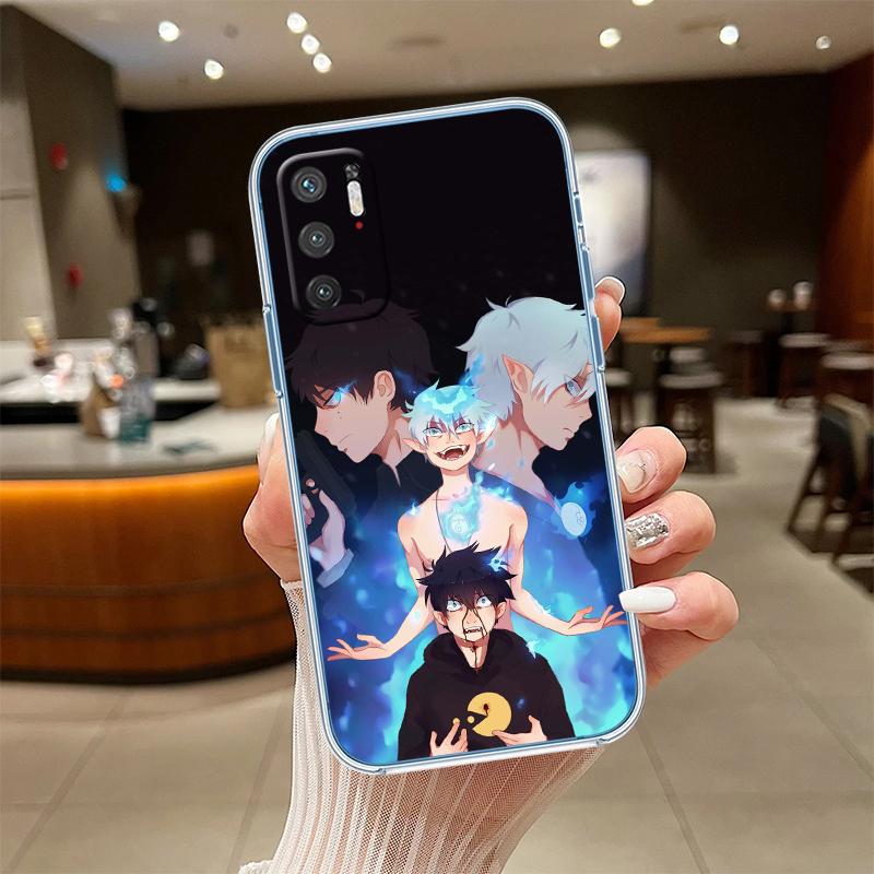 NH11 Blue Exorcist Phone Case for Motorola Moto E13 E15 E20 E22 E22I E22S E30 E32 E40 E7 E7I G Plus Power Play Stylus G22 G14