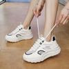 Autumn Mesh Heightening Dad Shoes Women's 2025 New Versatile Muffin Thick-soled 5CM Sports and Leisure Shoes Women's Shoes