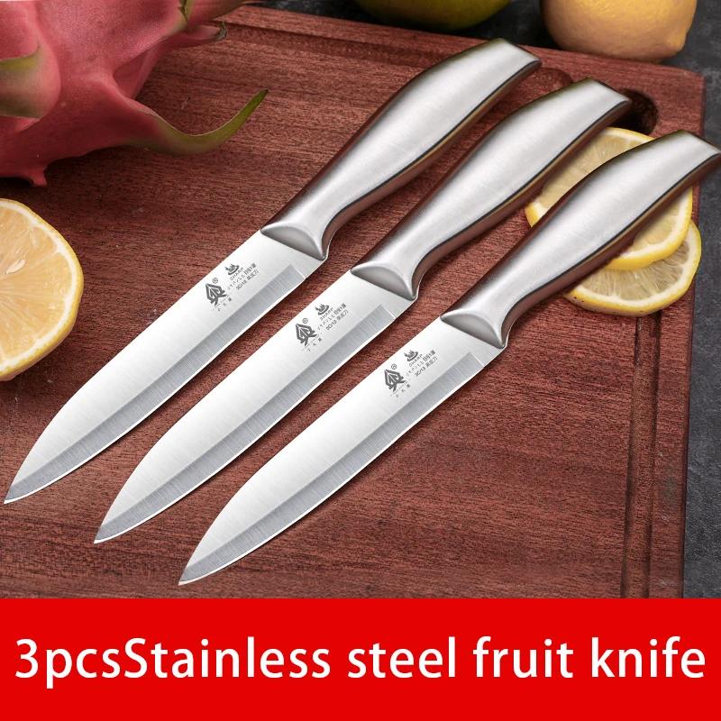 Küchenmesser Edelstahl Obstmesser Haushalt praktisch Büro Taschenmesser Schälmesser für Studentenwohnheim Studenten Spezialmesser