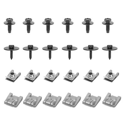 Undercover Engine Under Clip Screw Splash Rivet Compatible with