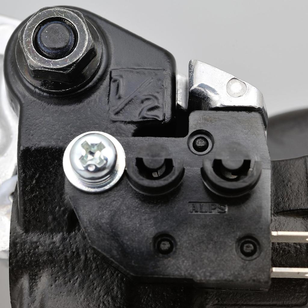 Daytona NISSIN Motorcycle Retro Brake Master Cylinder Horizontal Inch Black Clear Lever Round Integrated Tank 74755 1/2 Body/Buffed