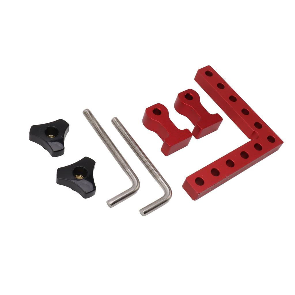 90 Degree Positioning Squares Aluminum Alloy Woodworking Right Angle Corner Clamping Square Tool for Picture Frame Box