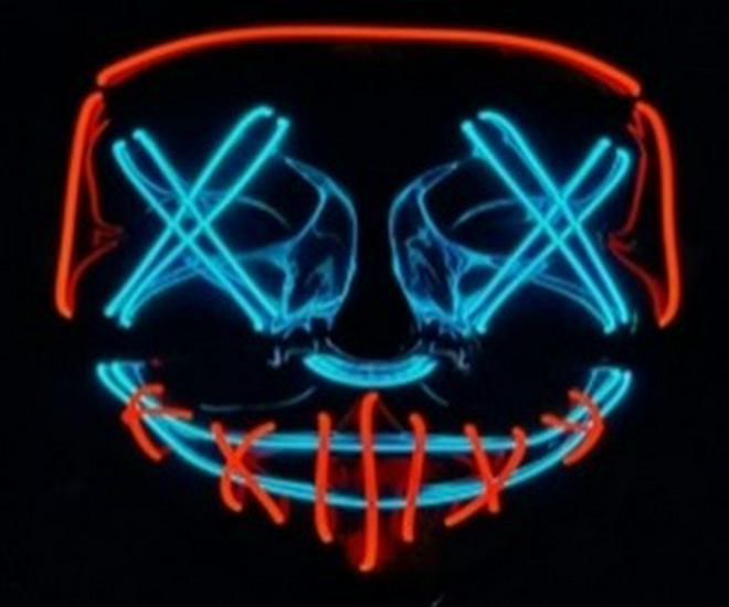 EL Luminous Funny Halloween Mask - Hot Selling Style