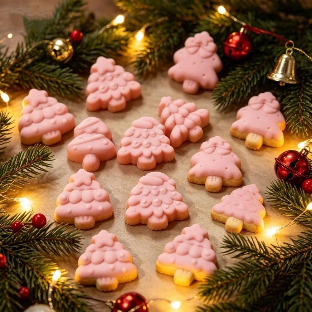 Heat-Resistant Christmas Tree Mold 12 Cavity Chocolate Mold Resin Craft Mold  DIY Craft Projects