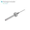 CoCud Micro PCB Drill Bits 3.175mm Shank 0.8mm Cutting Edge Tungsten Carbide Printed Circuit Board Drill Bits for CNC Drilling Engraving Machine 10pcs