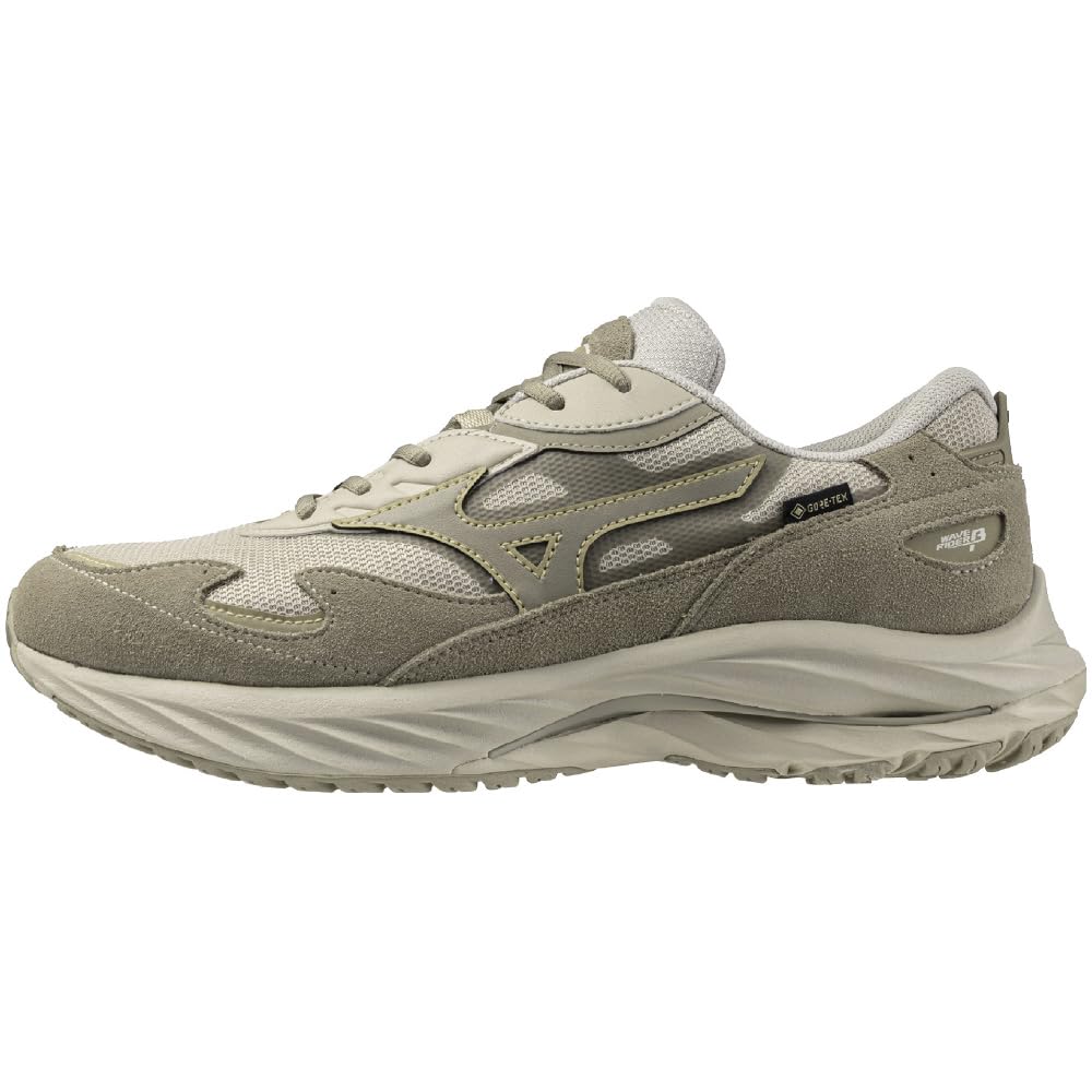 

Mizuno Wave Rider B GTX Gore-Tex Waterproof Sneakers, Perfect for Commuting, School, and Lifestyle, Light Beige x Beige, Size 24.0 cm, 2E