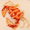Simulation Crab Pillow Soft Sofa Pillow Lovely Hairy Crab Doll Plushies Ornament PP Cotton Stuffed Sea Animal Pillow Plush Crab Doll Toy Birthday Gift
