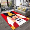 Nutcracker Christmas Tree Cartoon Fairy Tales Carpet Rug for Home Living Room Bedroom Sofa Doormat Decor,kids Non-slip Floor Mat
