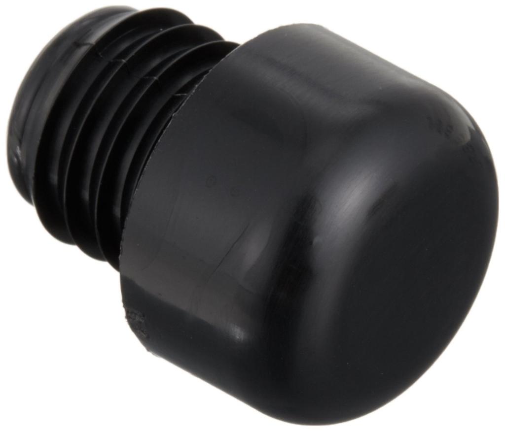 Kijima Ponteira de Guidão Nylon Diâmetro Interno 14mm Preto Conjunto de