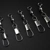 100pcs/Pack Barrel Rolling Swivels Fishing Connector Rolling Fishing Bearing  Fishing Tool