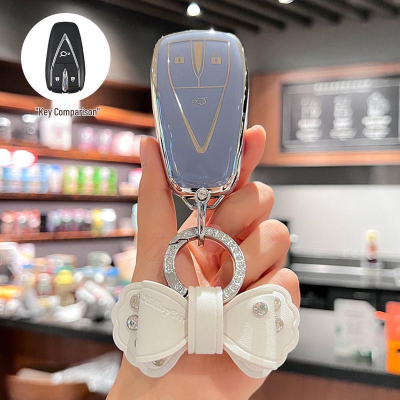 Compatible Changan Key Cover for CS75 Plus, Yidong, CS35, CS55, X5, and Oushang X7
