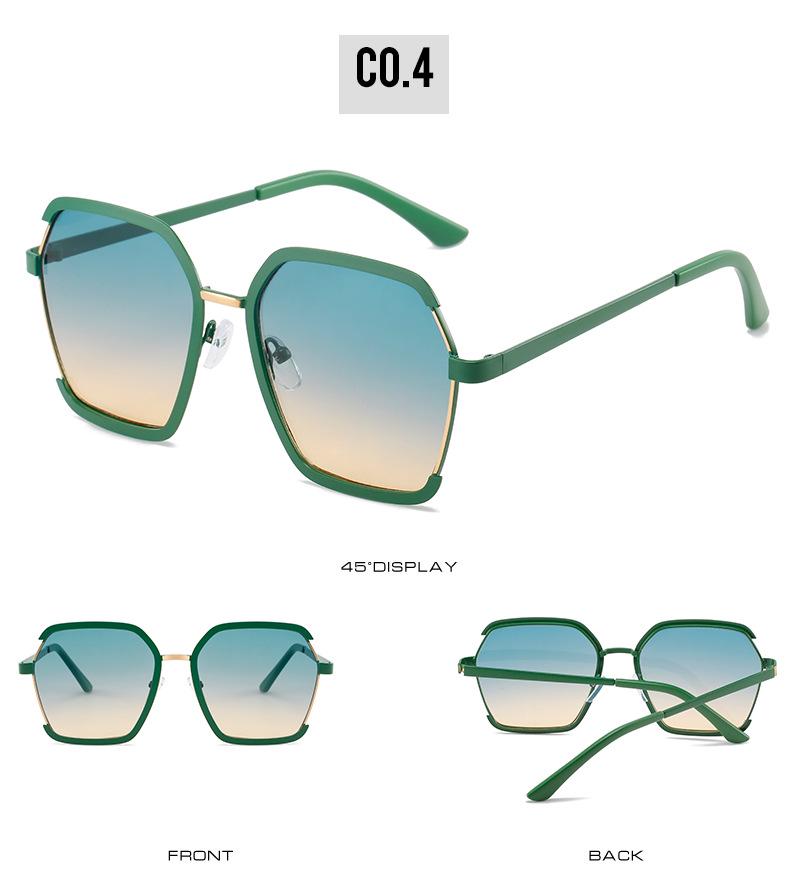 Damen Zweifarbige Sonnenbrille mit Farbverlauf - Winter 2021 Kollektion