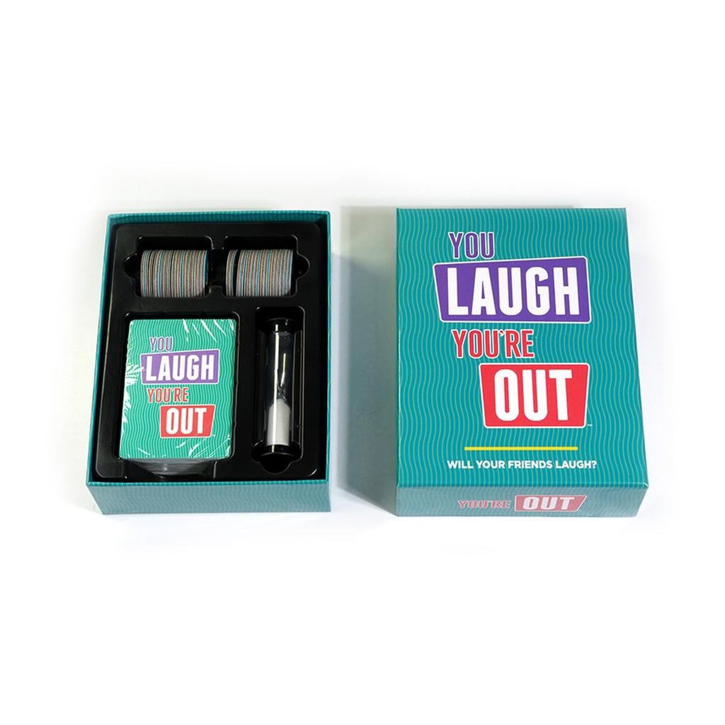 The Official Family Game Where If You Laugh, You Lose. Great For Big Groups & Kids
