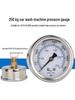 Pressure Gauge 1812/14 for Car Wash Machine Pump Head, Measures 250/400/700 kg