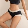 Modal Panties Mid-waist Seamless Women's Panties Comfortable Plus Size No Hip-tuck Underwear