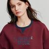 Chuyu Women's Color Block Loose Sweatshirt