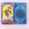 Blue Gold Foil Mandala Tarot Cards with Guidebook