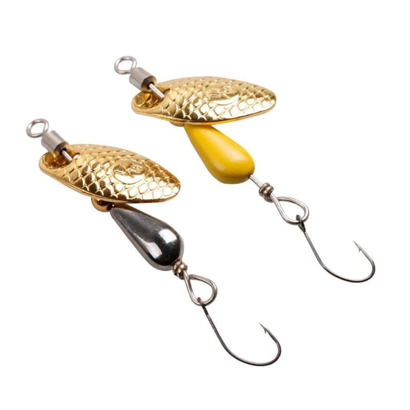 5Pcs Long Shot Spoon Baits Fishing Lures Treble Hook Metal Spoon Spinner Baits Sequins Crankbait Artificial Baits