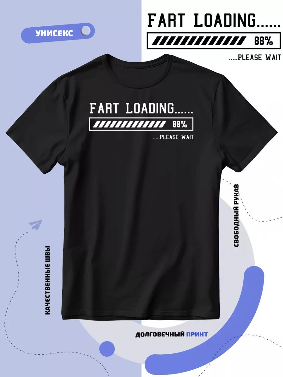 T-shirt with loading print M