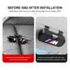 SHEJ3 Car Sun Visor Sunglasses Holder Case Anti-Scratch Protective Box For BMW 1 3 5 7 Series M F01 F20 F10 F13 E52 E53 E60 E93