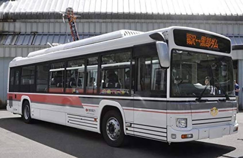 The Bus Collection Bus Collection Kanden Tunnel Electric Bus 1001 Diorama Supplies First Order Limited No. (Manufacturer's Production)