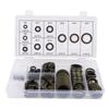 150PCS Seal Oil Washers Assortment Kit M6 M8 M10 M12 M14 M16 M18 M20 M22 M24 Sealing Metal Gasket for Plumbing
