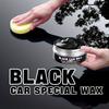 [Black Car Wax] Waterproof, Glossy Universal Black Car Wax for Cars | Polishing, Protective Wax for Paint, Metal, and Plastic Su