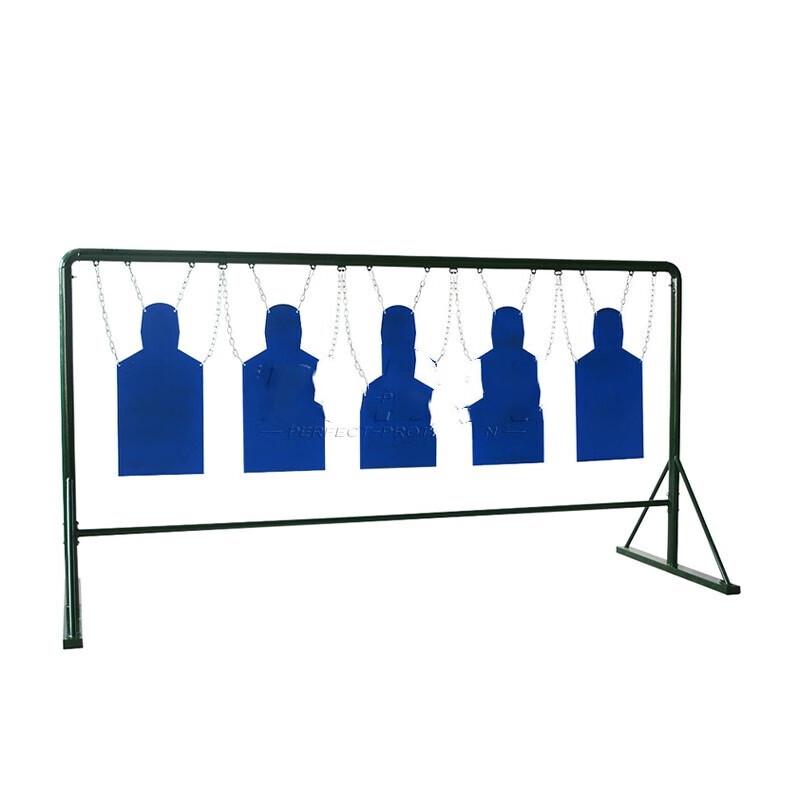 Five-Position Steel Half-Body Shooting Target