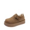 thick-soled velvet women's new winter warm snow boots plush loafers cotton shoes women's shoes