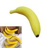 6Pieces Decorative Artificial Bananas Models Restaurant Photography Props Foam Texture for Photography and Teaching Tool