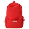 Schoolbag, Korean-style INS Backpack, Unisex Niche, Solid Color Simple Backpack, Couple Casual Lightweight High School and College Student Backpack