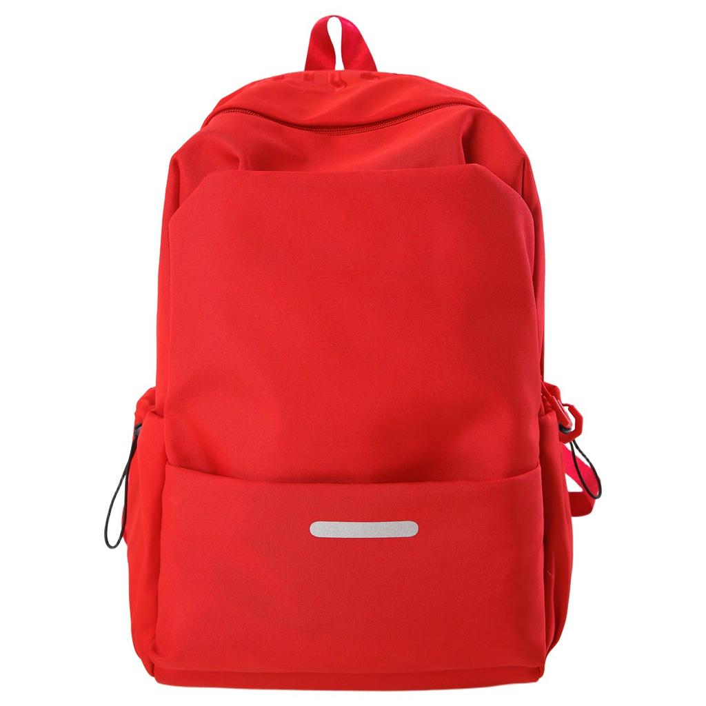 Schoolbag, Korean-style INS Backpack, Unisex Niche, Solid Color Simple Backpack, Couple Casual Lightweight High School and College Student Backpack
