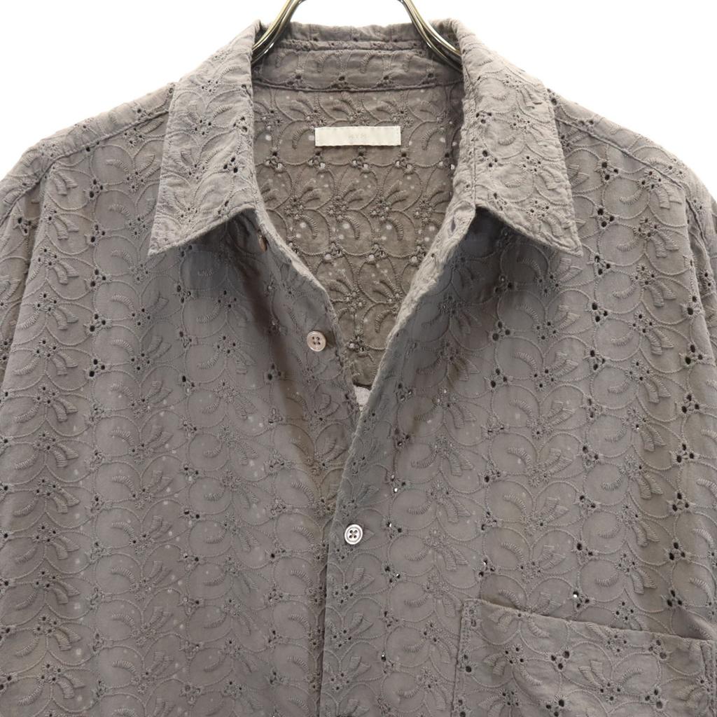 WYM LIDNM thorn_ Short sleeve shirt M Gray Men's Used