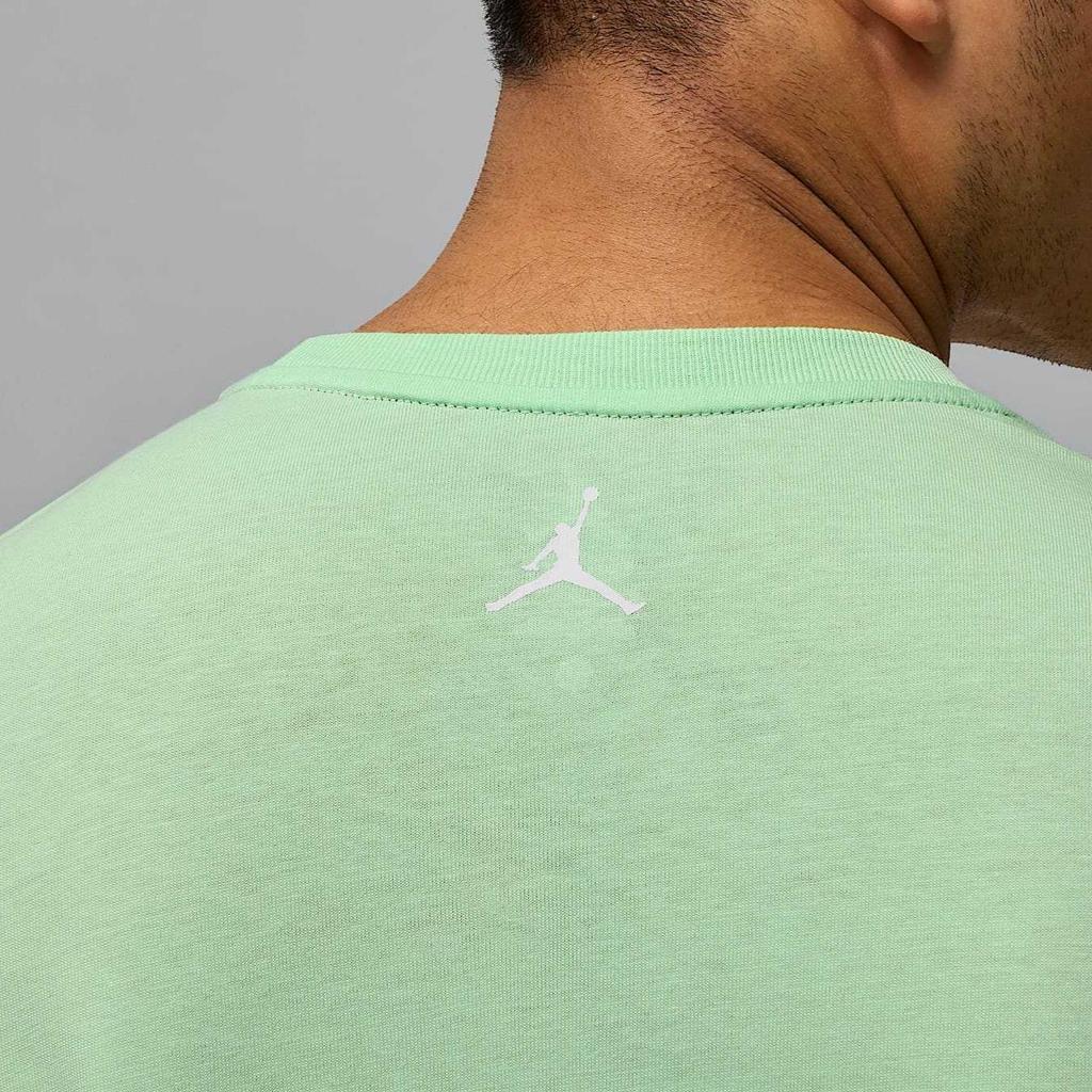 Jordan Sport Dri-FIT Comfortable Soft Breathable Long Sleeve T-Shirt Men Tops Green HJ2344-376