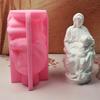 Heat Resistant Mold Easy Release Silicone Mold for Detailed Mother and Child Statue Religious Souvenir Making Mold