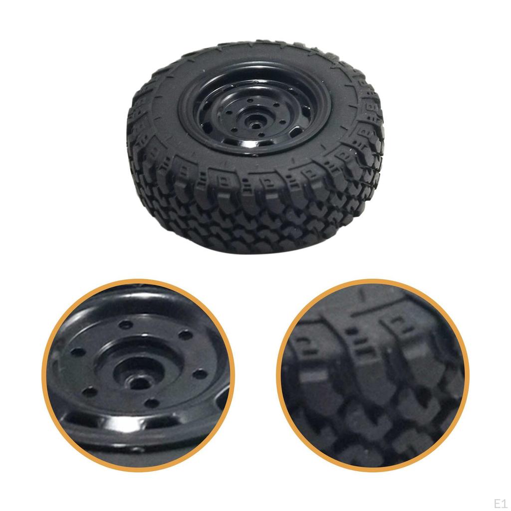 4Pcs 1/12 RC Car Wheel Tires Accessory High Performance Assembly Replace Upgrade Parts for MN82