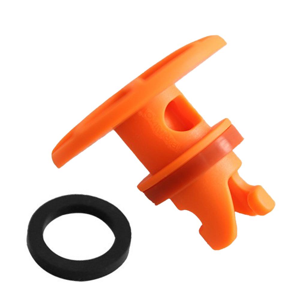High Durability Ergonomic Orange Deflation Valves for Surfboards Paddle Boards with Strong Seal Easy To Use Lightweight