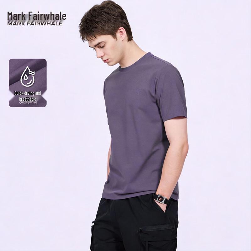 

Mark Fairwhale Men s Quick-Dry Breathable Round Neck T-Shirt M