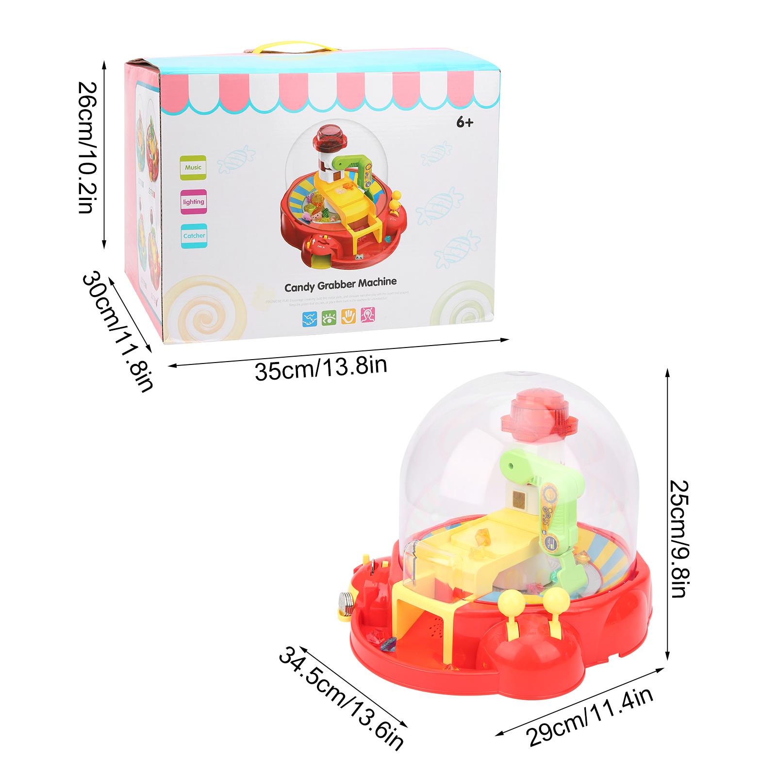 

Claw Machine Game Toy Electronic Claw Grabber Machine Toy for Children with Light Sound
