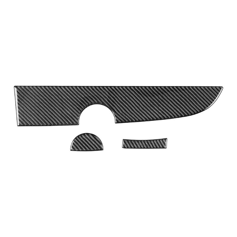Carbon Fiber Decorative Accessories Set Dashbaord Stickers Car Interior Trim set Car Interior Part for 500 2012-2015 1