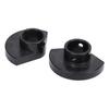 RC Rear Axle Tube Cap Improve Balance Rustproof Brass Rear Axle Counterweight for SCX10 PRO Black