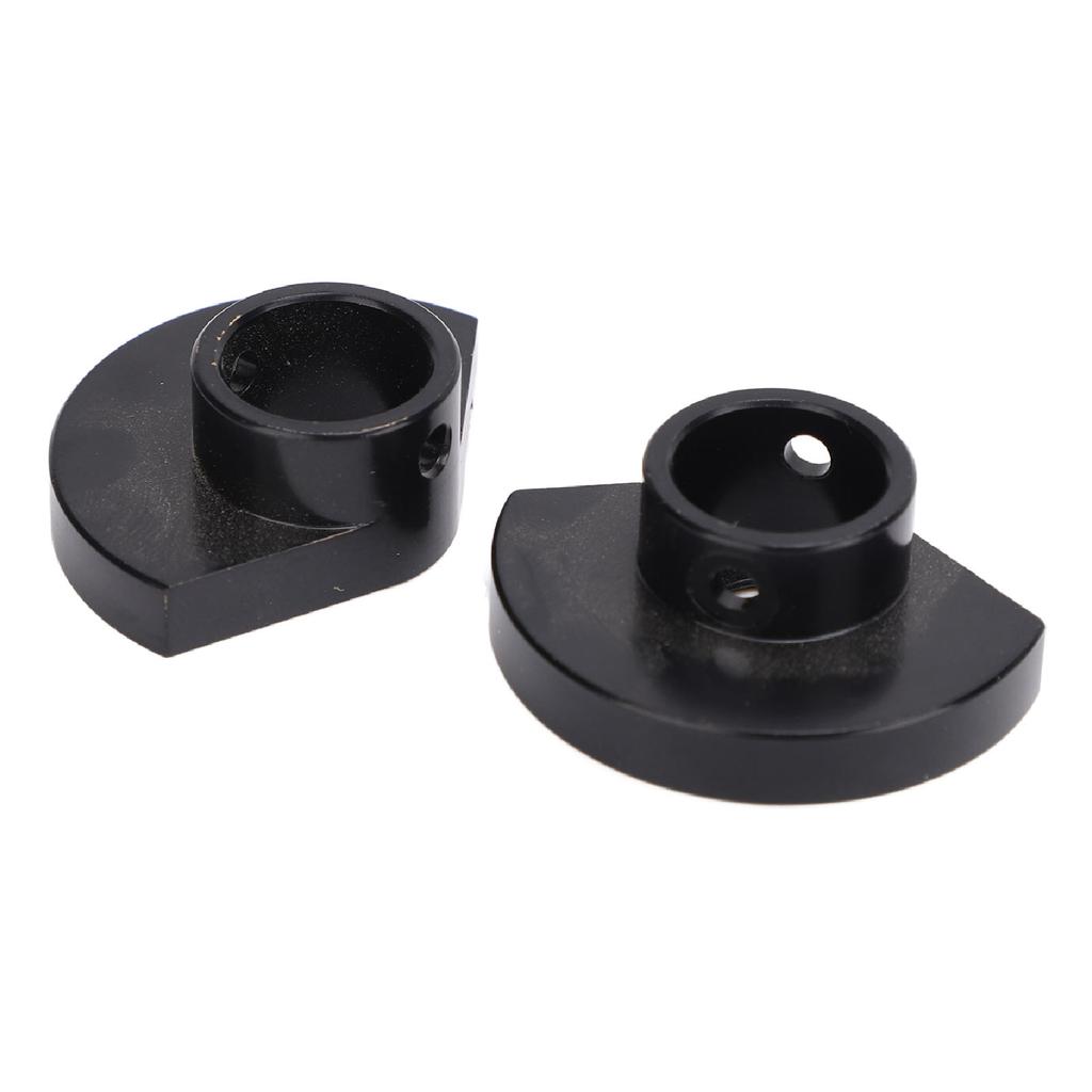 RC Rear Axle Tube Cap Improve Balance Rustproof Brass Rear Axle Counterweight for SCX10 PRO Black