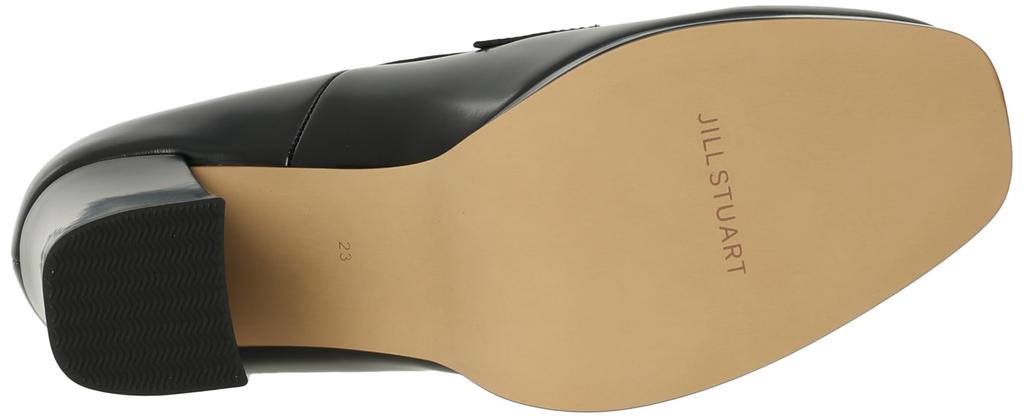 STUART Loafer Thick Heel Up Loafer 6521 B Glass cm E [JILL SHOE] Women's 22.5