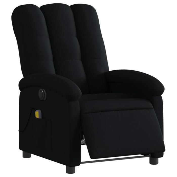 VidaXL Electric Reclining Massage Armchair, Relaxation Chair with Adjustable Backrest and Footrest, Seat of 3204082