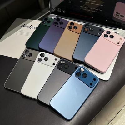 For IPhone17promax Mobile Phone Case for Apple 16 Original Color AG Matte 15 with Lens Film 14 Protective Cover