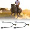 Premium Zincs Alloys English Spurs 30mm Neck Chrome Plated for Superior Control in Equestrians Activity