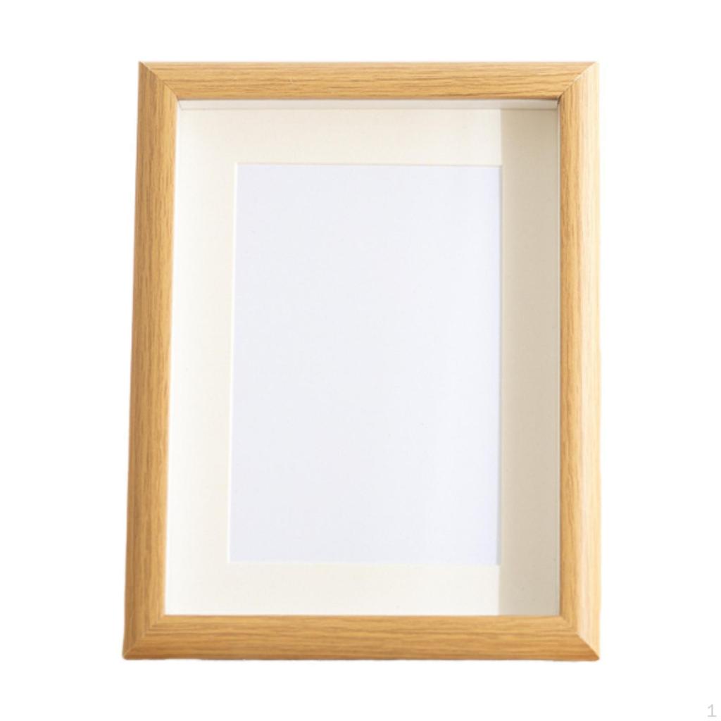 Shadow Box Frame Display Rectangle Awards Wall Decor Wooden Empty Collection 3cm Deep Elegant