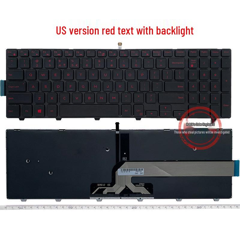 Compatible Keyboard for Dell 3558, 5543, 15-3549, 5000, 7000, 17, 5547, 5748, 3567