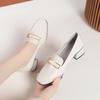 Spring Autumn  Classic Pumps Shallow Shoes For Women Crystal High Heels With Heel Loafers Fashion Breathable Single Shoes