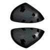For Benz Smart Fortwo 2016-2025 Car Replacement Rearview Side Mirror Cover Wing Cap Exterior Door Rear View Case Trim Carbon